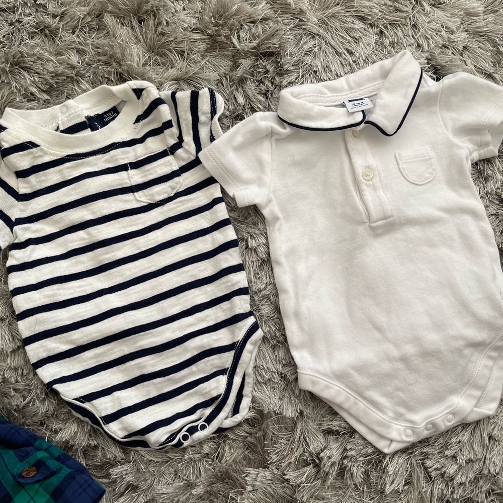 Janie and jack onesies